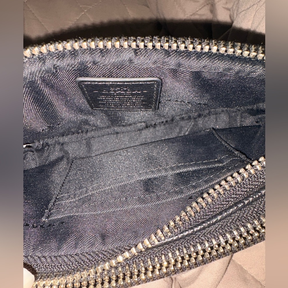 Coach Coachella Hawk Feathers Double Zip Wristlet & Crossbody – Rare - Picture 8 of 14
